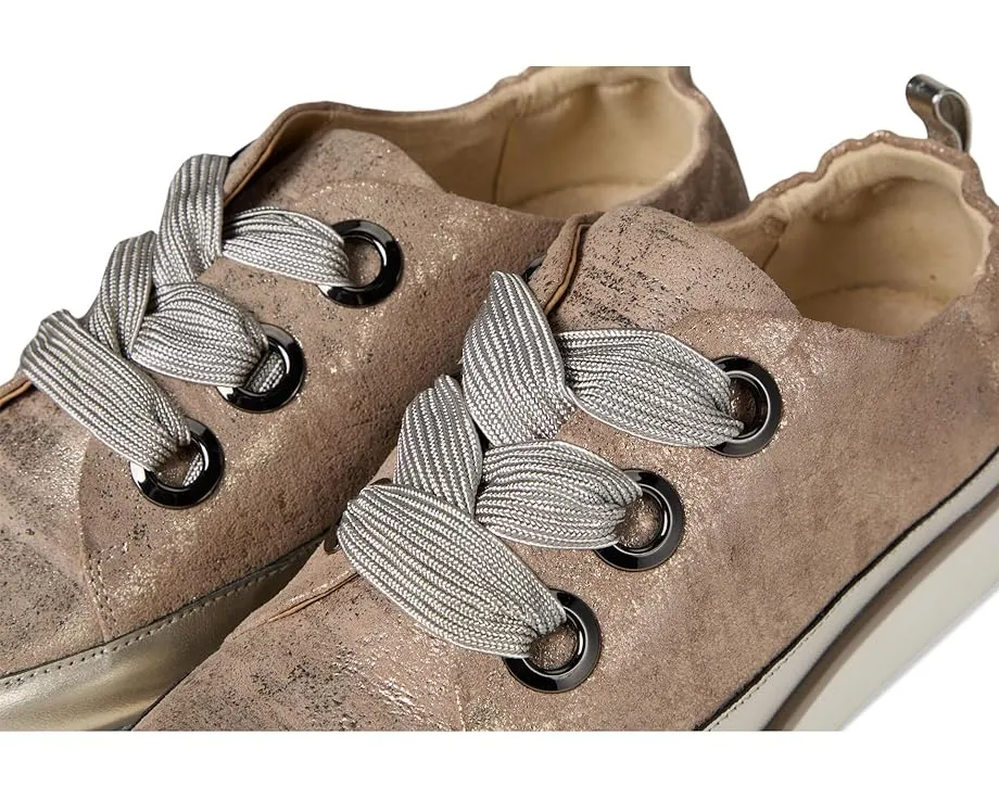 Кроссовки Quenda из кожи со шнуровкой и круглым носком Vaneli