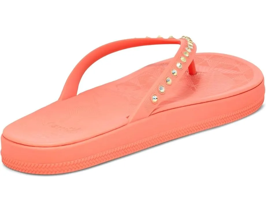 Тапочки Sanuk Funshine Gem с декором из камней и подошвой из сахарного тростника