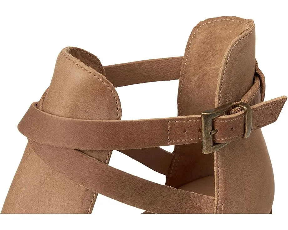 Кожаные сабо Cedar на платформе из кедра с регулируемой пряжкой Free People