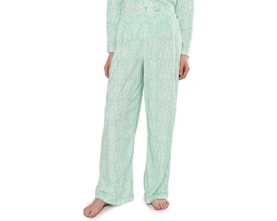 Пижамный комплект Minky Fleece с нагрудным карманом и повязкой Karen Neuburger