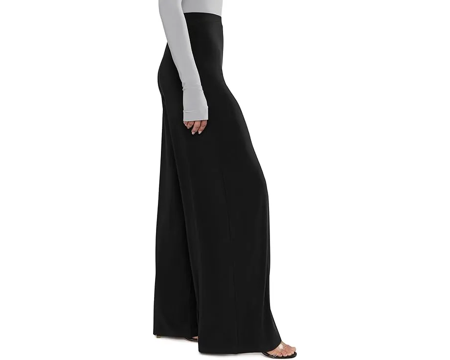 Брюки Norma Kamali Bias с завышенной талией и расклешенными штанинами