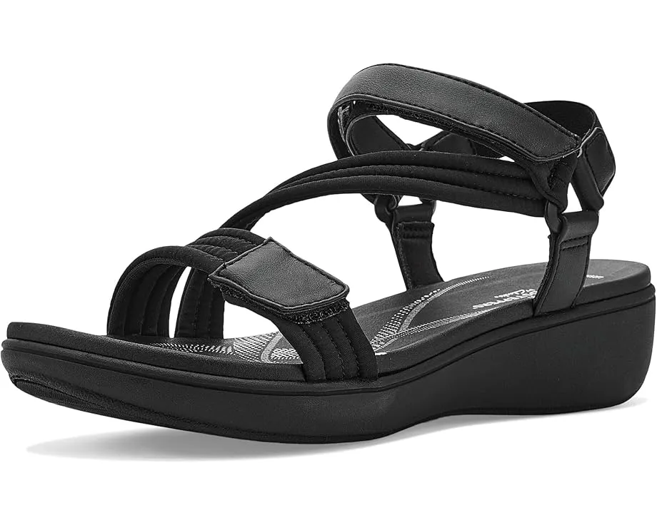 Сандалии Clarks Breezerae Sun на платформе с регулируемыми ремешками