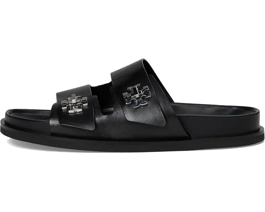 Спортивные сланцы Tory Burch T Lock с застежками на липучках