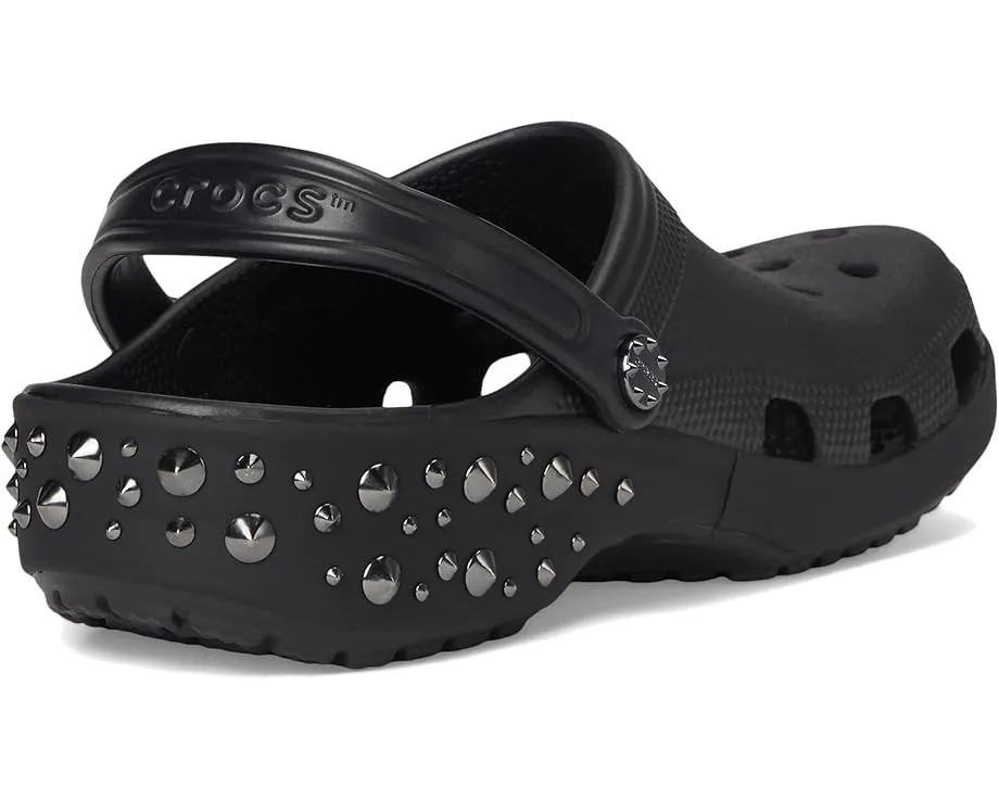Классические кроксы Crocs с декором в виде шипов