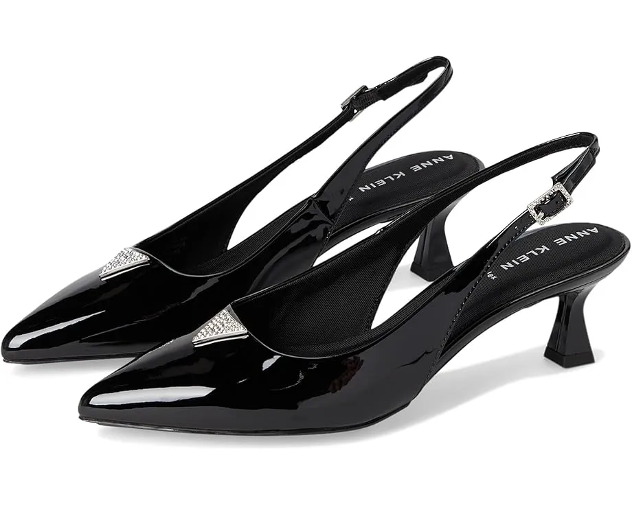 Туфли Anne Klein Iset на низком каблуке с кристаллами и ремешком