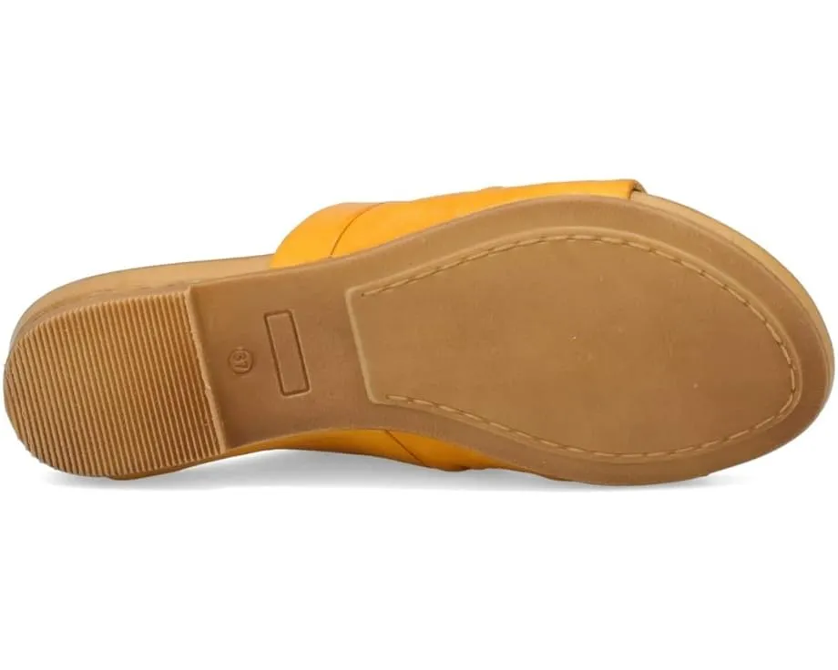 Сандалии Miz Mooz Aria с асимметричным дизайном и амортизирующей стелькой