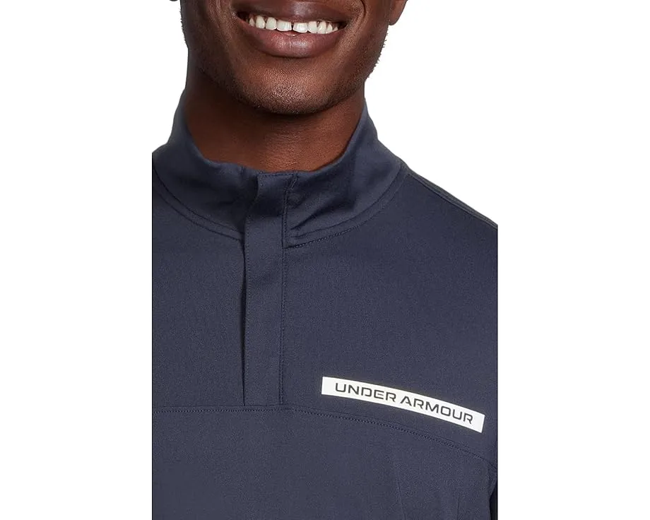 Гольф-поло Under Armour Tee 2 Green с молнией на четверть