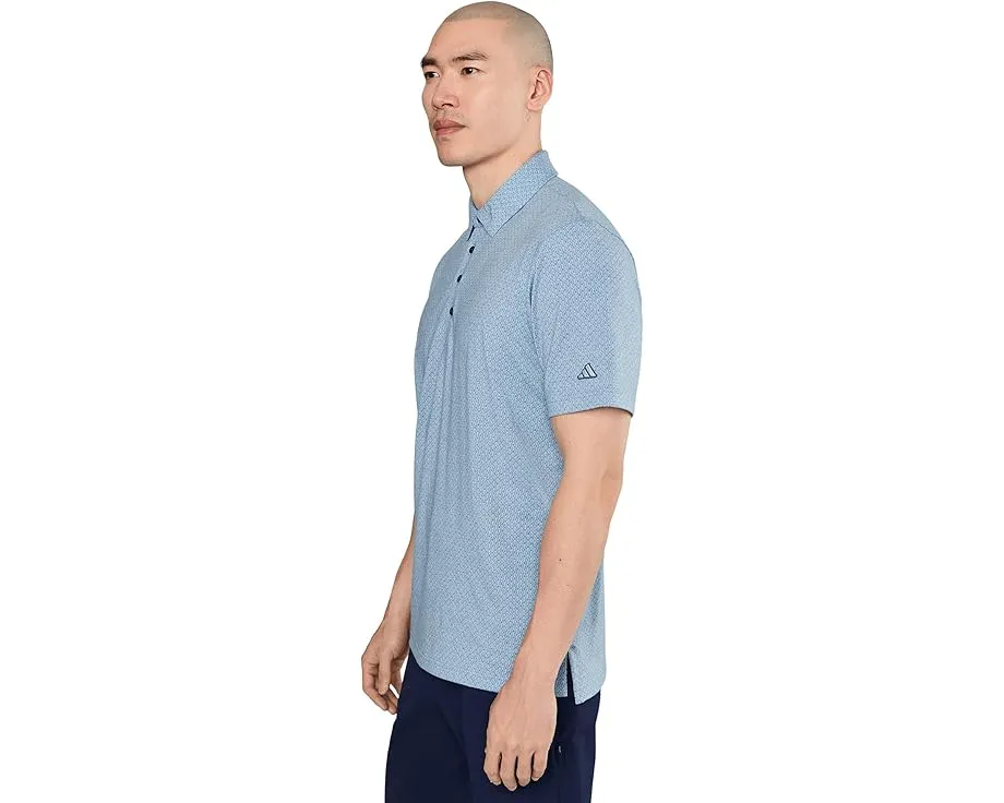 Polo футболка adidas Golf Ultimate365+ Go-To Print с влагоотводящими свойствами