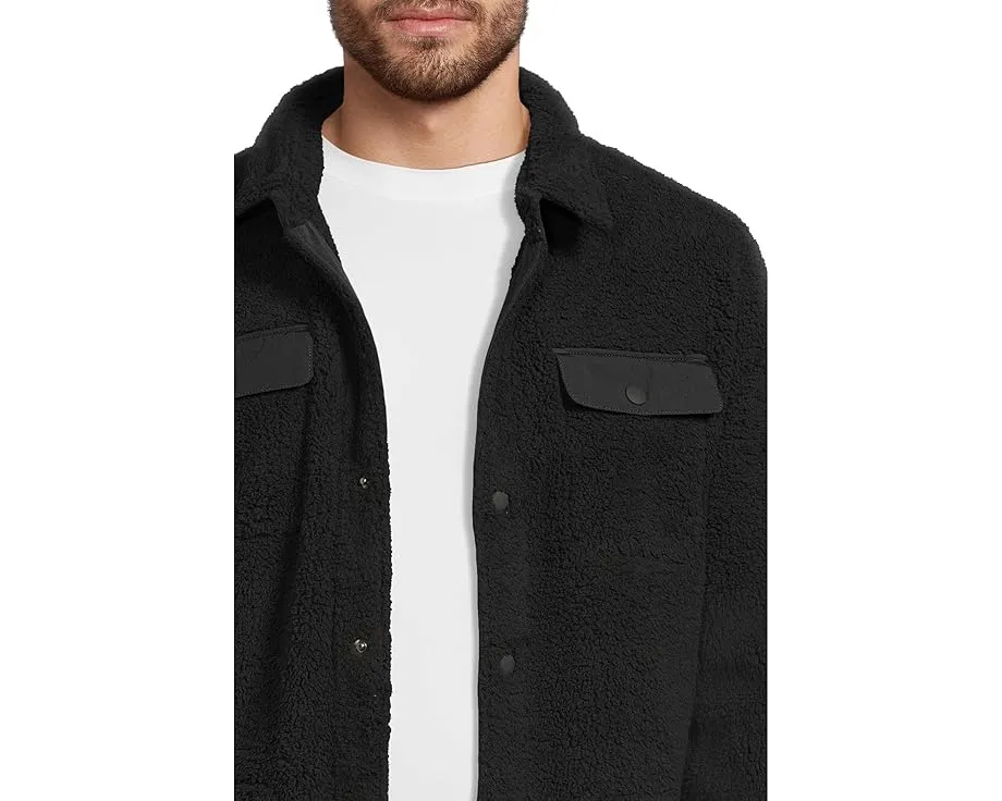 Куртка-рубашка Prana Encinitas Fleece из переработанного флиса с накладными карманами