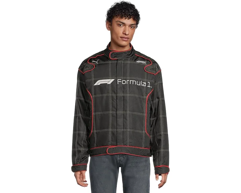 Куртка Formula 1 Lifestyle Racing с регулируемыми манжетами и стойкой