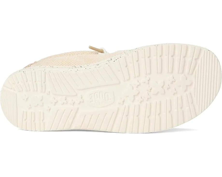 Детские слипоны Hey Dude Wally Stretch Sox с технологией Flex & Fold и съемной стелькой