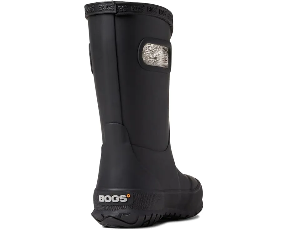 Детские резиновые сапоги Bogs Rain Boot Plush с искусственным мехом