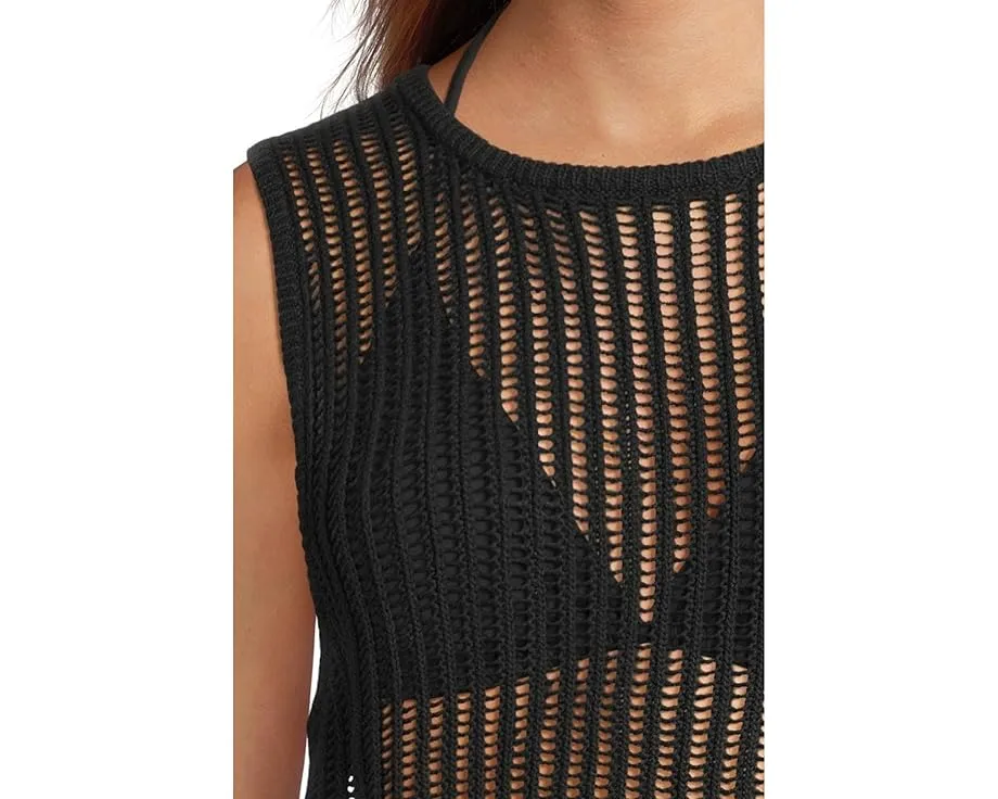 Топ L*Space Sander с ребристым трикотажем и круглым вырезом