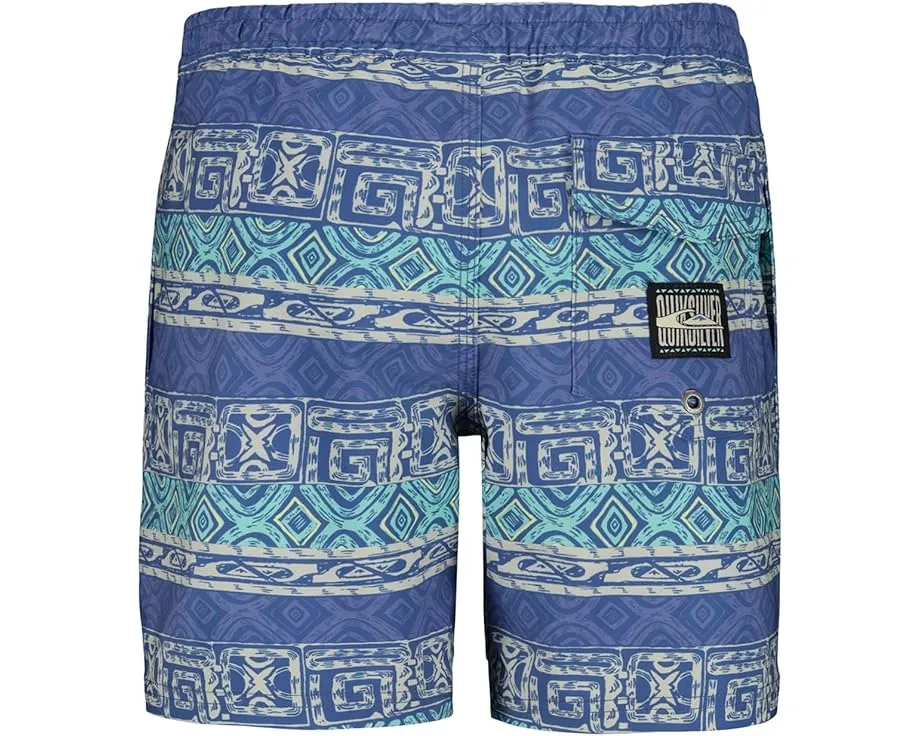 Шорты для плавания Quiksilver Surfsilk Global Volley с водоотталкивающей отделкой