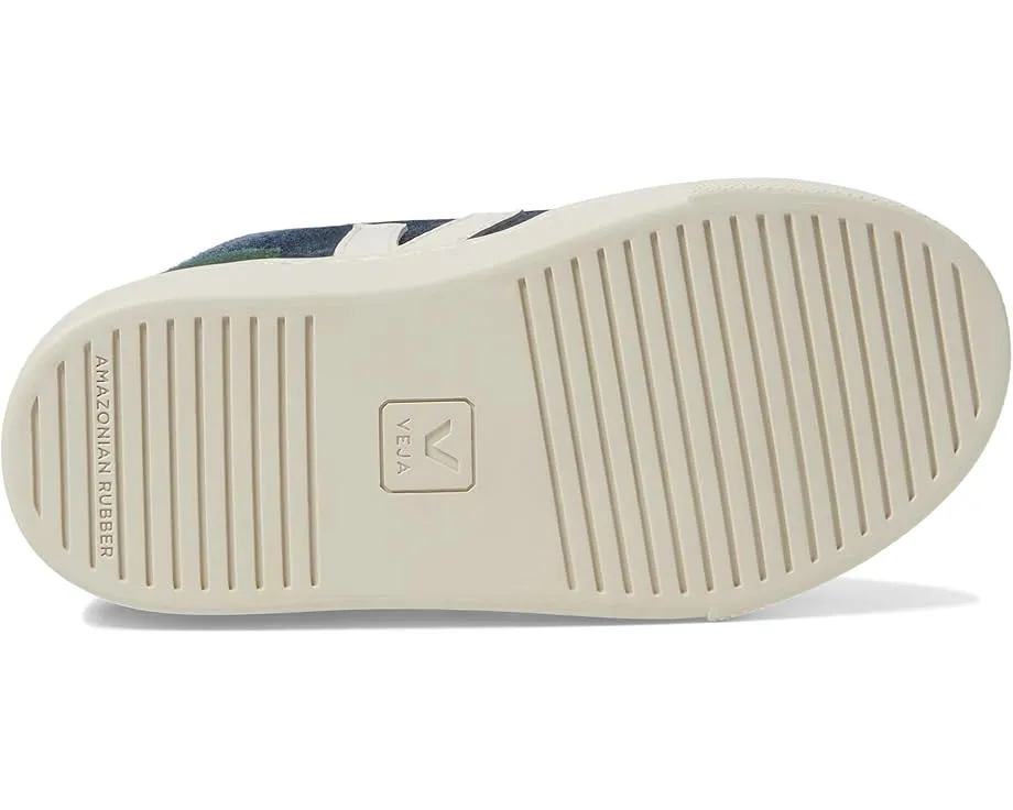 Детские кроссовки VEJA Small V-10 Mid с высоким берцем на липучках