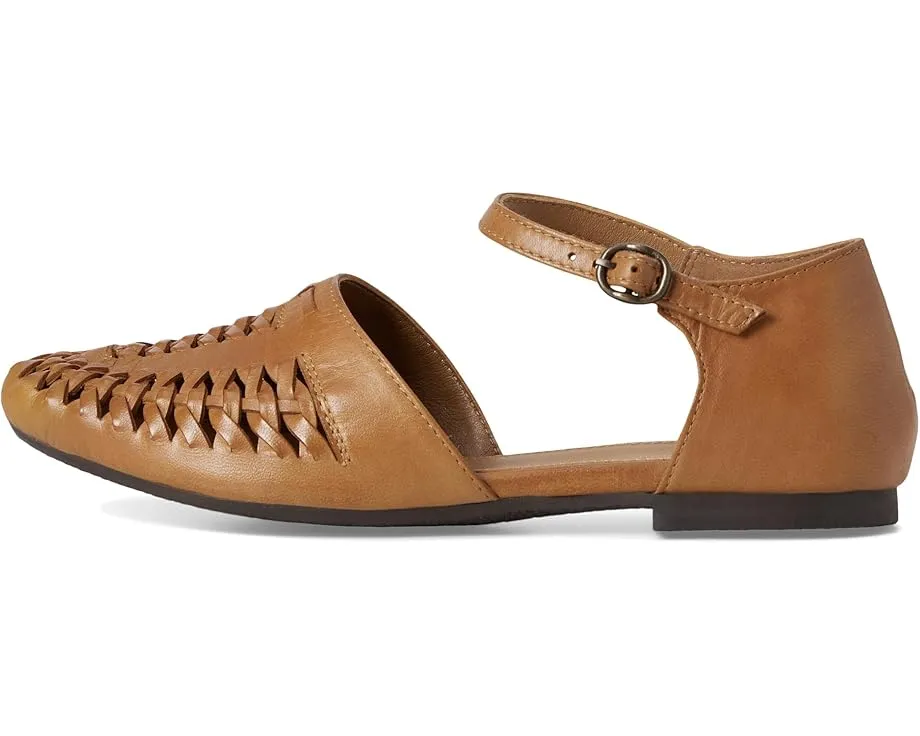 Балетки Seychelles Crimson из мягкой кожи с плетеным верхом и регулируемым ремешком