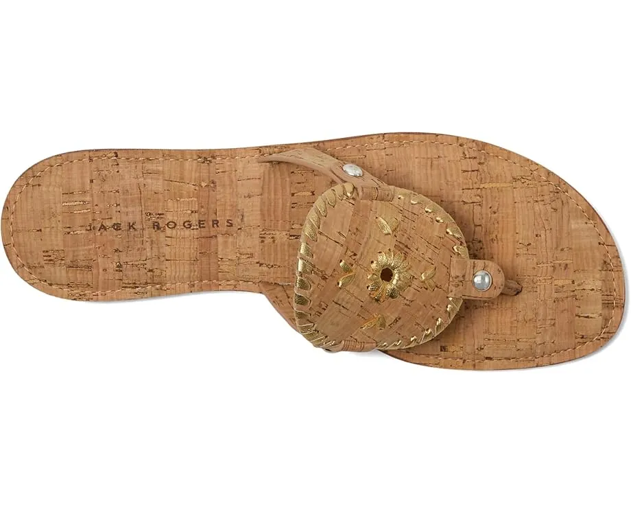 Сандалии Jack Rogers Collins с пробковым верхом и миндальным носком