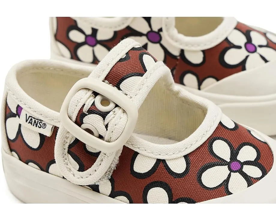 Детские туфли Mary Jane от Vans с регулируемой пряжкой и резиновым носком