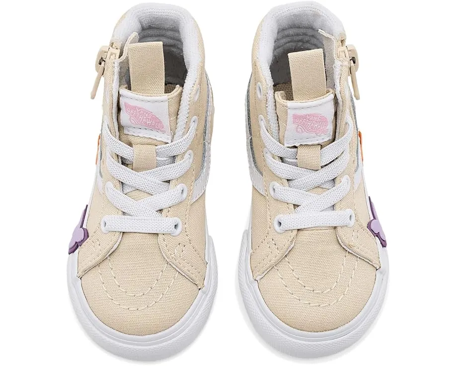 Детские кроссовки Vans Kids SK8-Hi Reissue Zip Butterfly с молнией