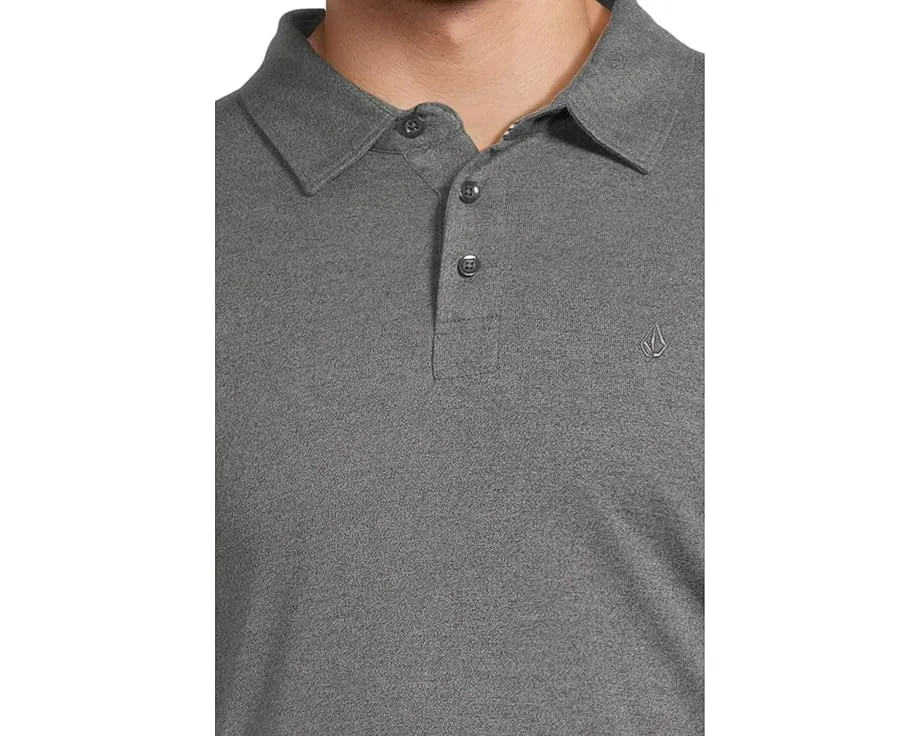 Поло Volcom Wowzer Polo из мягкого хлопка с вышитым логотипом