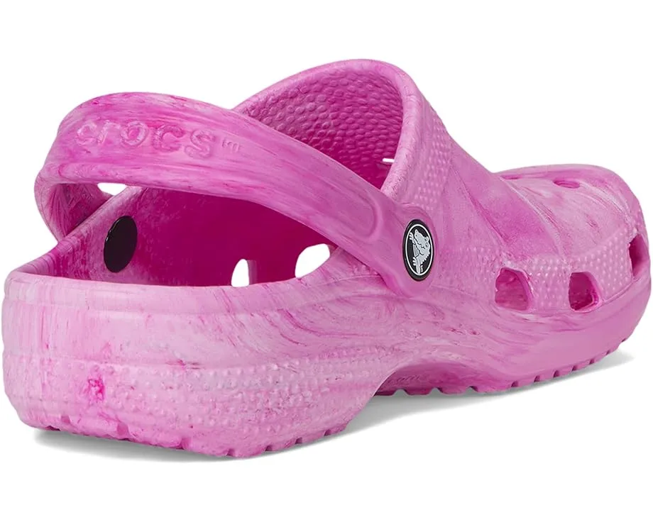 Crocs Classic Marbled Tie-Dye Clogs детские сабо в технике тай-дай