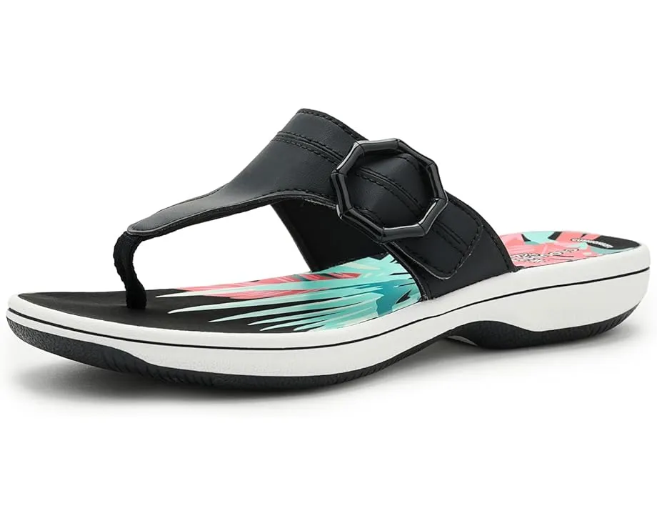 Сланцы Breeze Cove Clarks с технологией Cloudsteppers и стелькой Cushion Soft