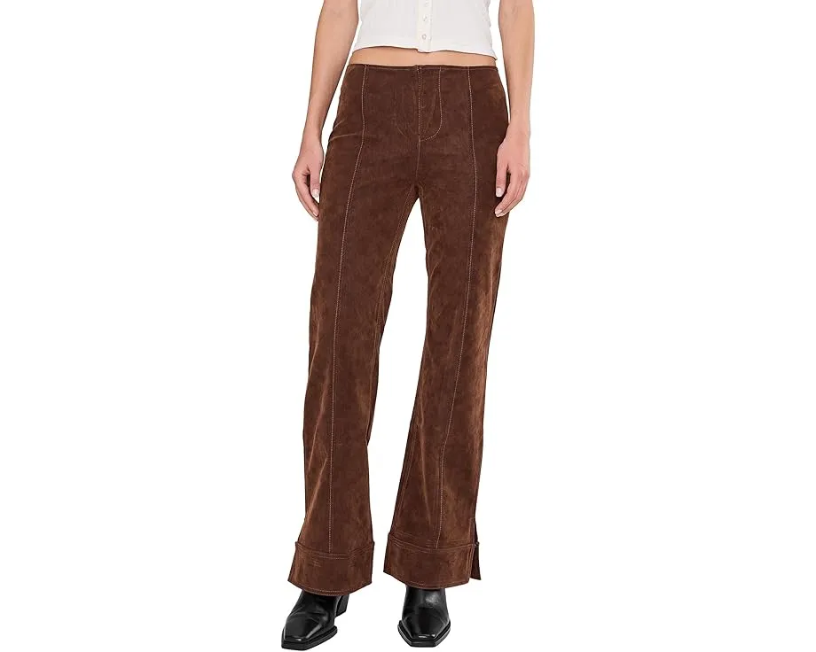 Штаны Free People Glow Up из велюра с карманами в стиле карго