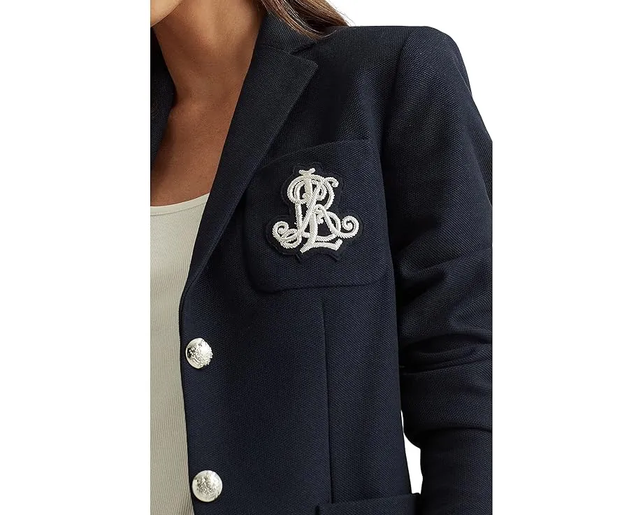Lauren Ralph Lauren Жакет Patch Jacquard из хлопка с логотипом