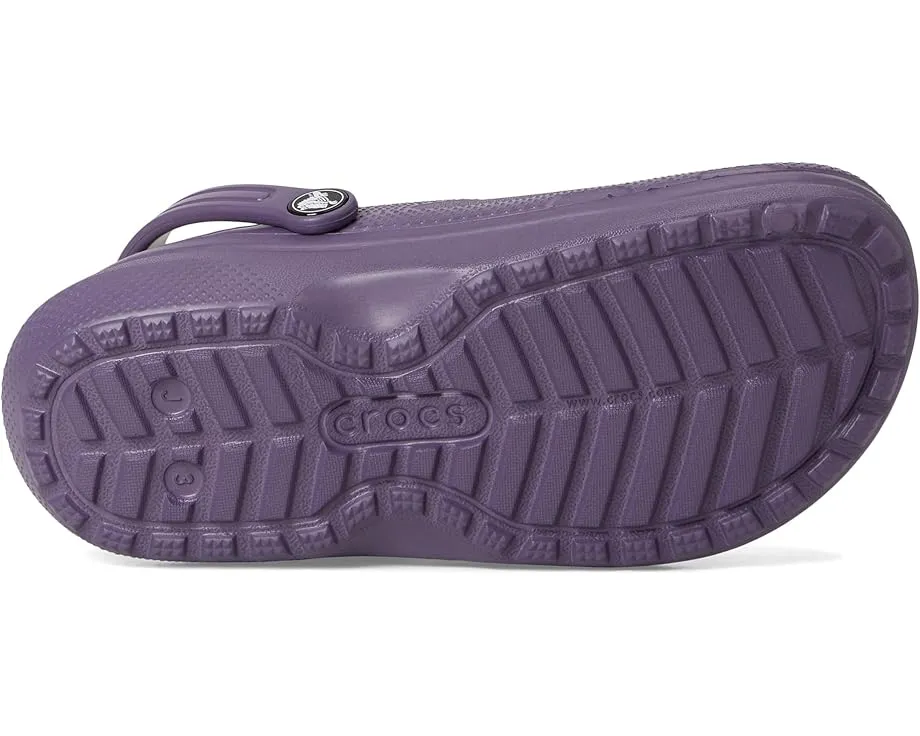 Crocs Classic Lined Clog детские утепленные сабо с искусственным мехом
