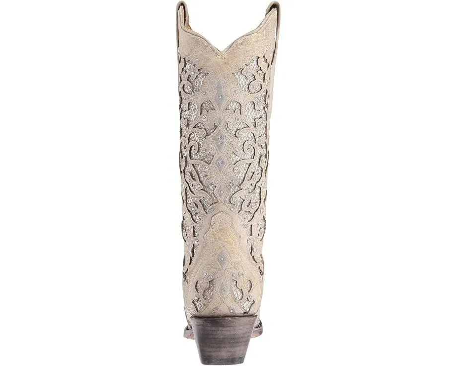 Ковбойские сапоги Corral Boots A3322 с кристаллами и тиснением