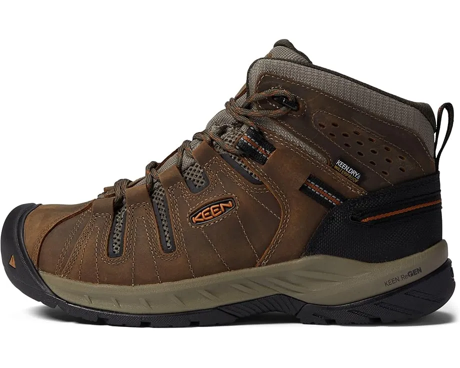 Keen ботинки Flint II Mid Waterproof Soft Toe с защитой от электроопасности