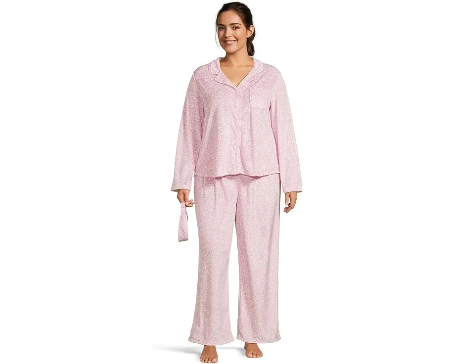 Пижамный комплект Plus Minky Fleece с повязкой для головы Karen Neuburger