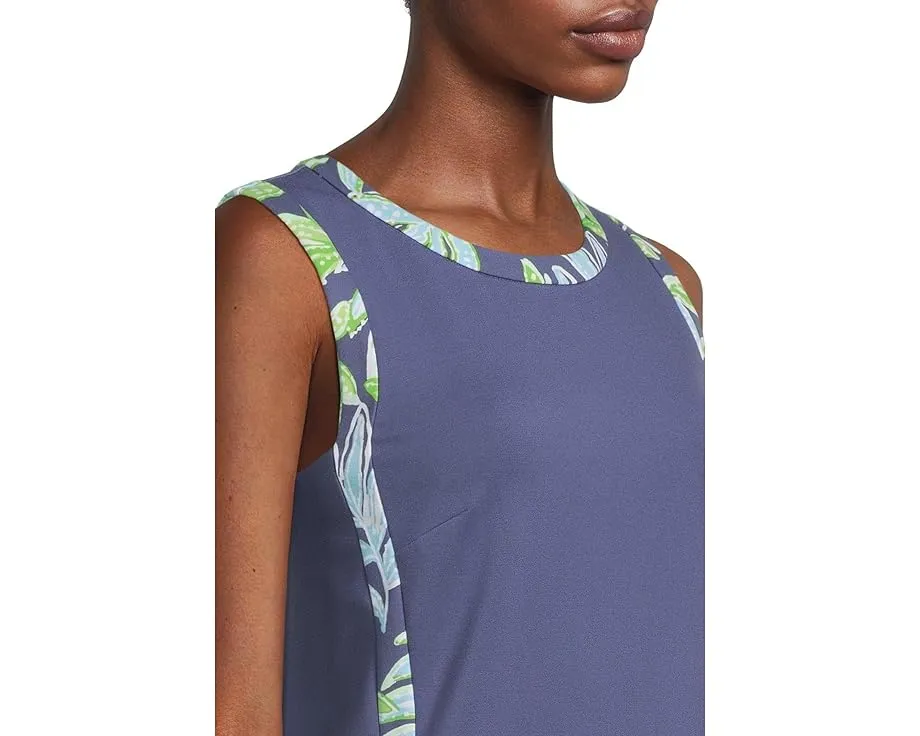 Платье-шелл Lilly Pulitzer Mena Shift с комбинированным принтом и молнией