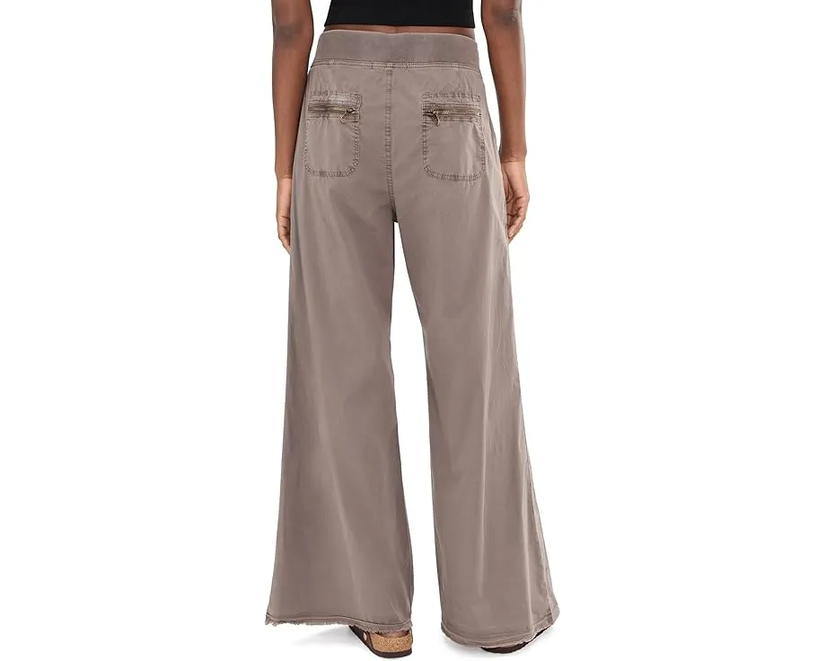 Широкие брюки Brently с завышенной талией и карманами на молнии от XCVI