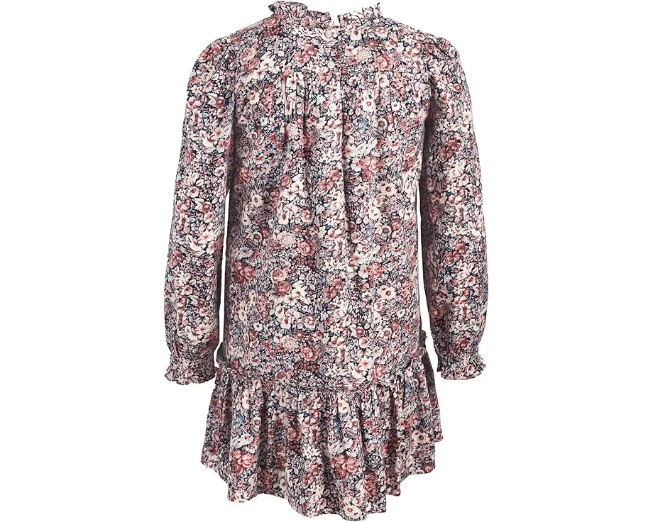 Платье с рюшами и цветочным принтом Janie and Jack для девочки