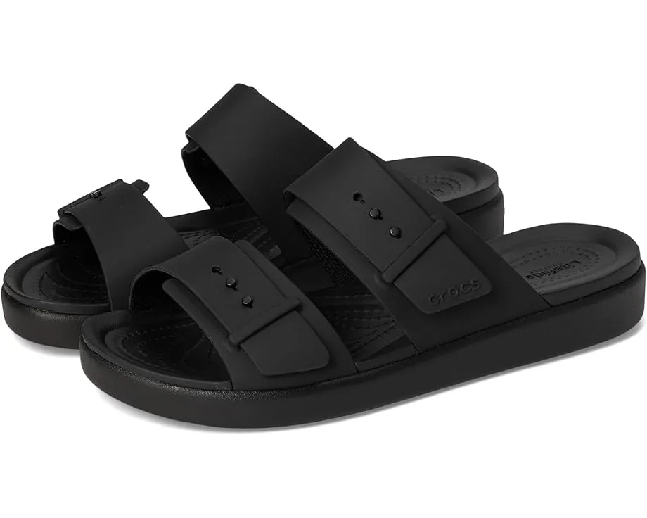 Сандалии Crocs Brooklyn Buckle Low Slide на платформе