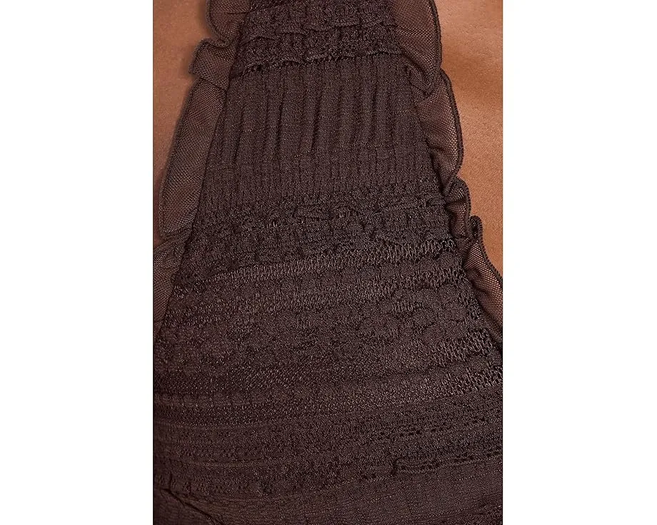 Топ Flirty Frills Halter Free People кружевной