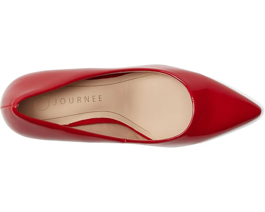 Туфли Journee Collection Scylee на шпильке с острым носком и слип-он дизайном