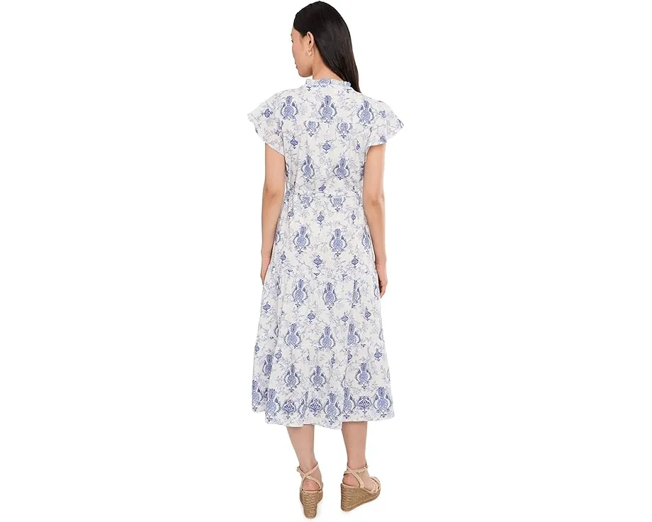 Noble Pineapple Midi Dress