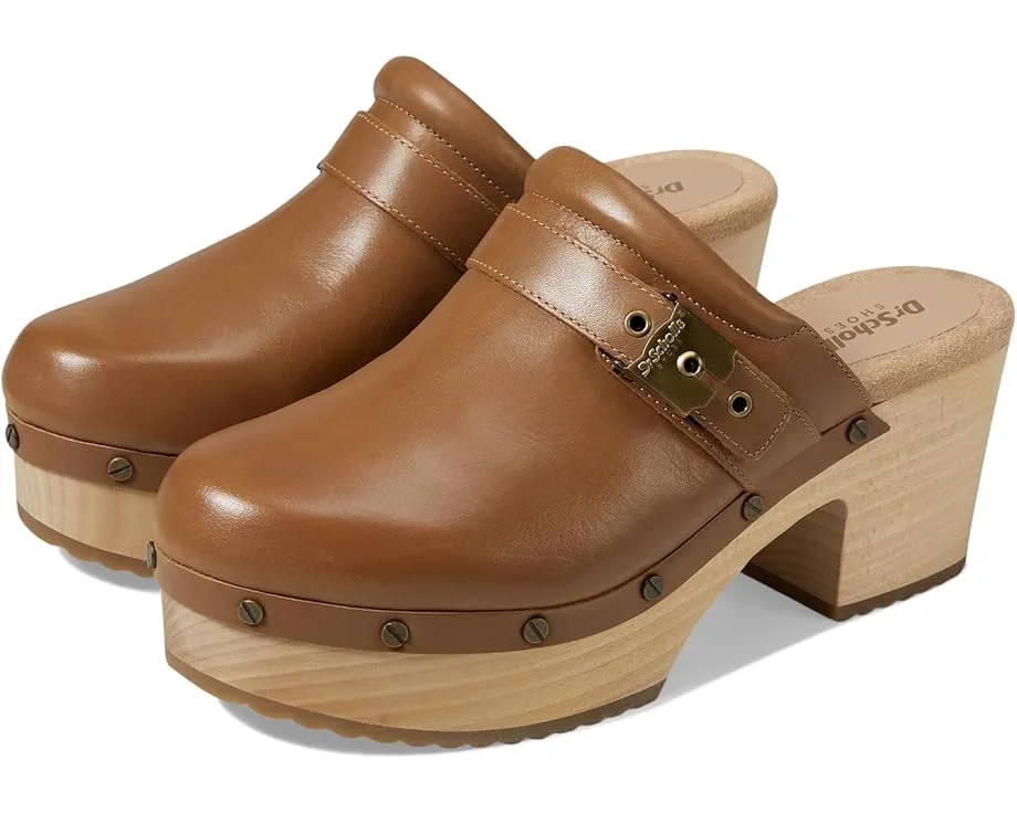 Клоги Dr. Scholl's Original Joy из кожи с декоративной пряжкой и стелькой BLOOM