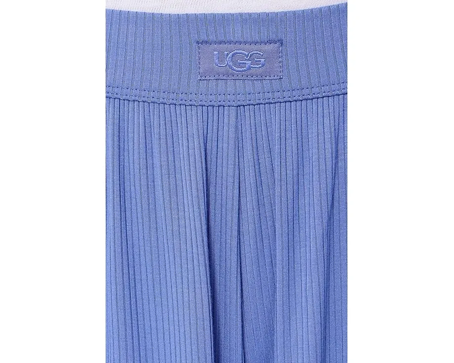 Широкие брюки Imogen Wide Leg Pants Rib из мягкой рубчатой ткани с высокой талией