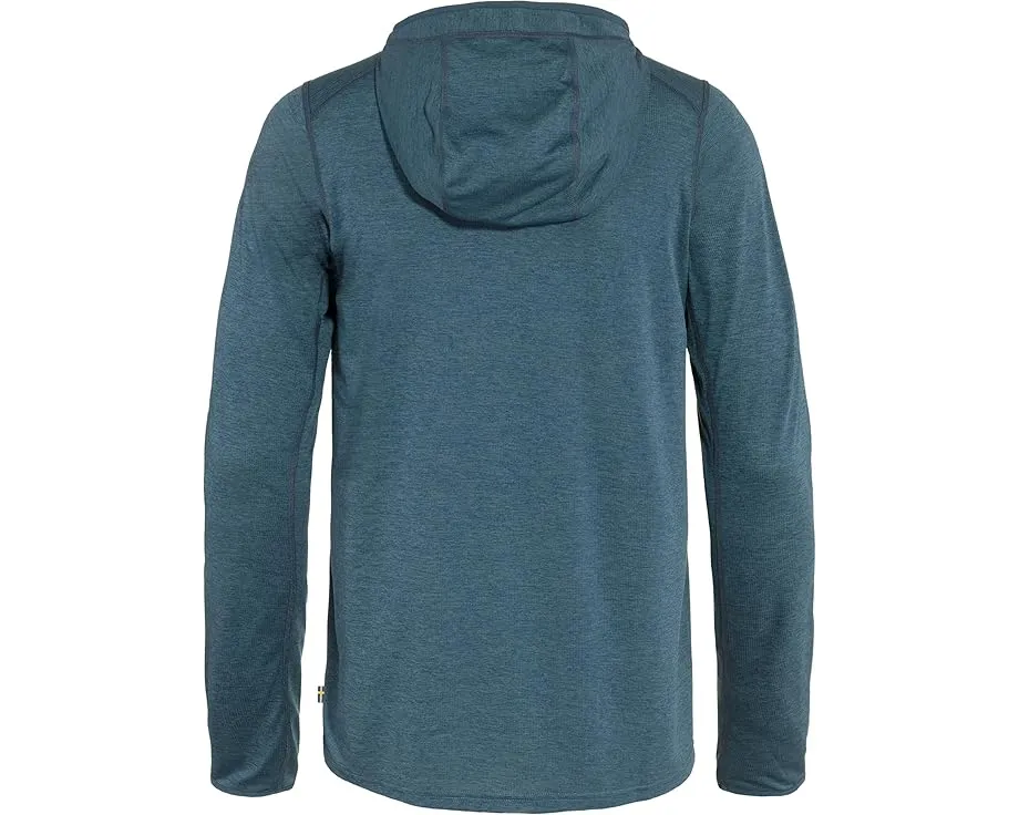 Легкая толстовка с капюшоном Fjällräven Abisko Sun-Hoodie для бега