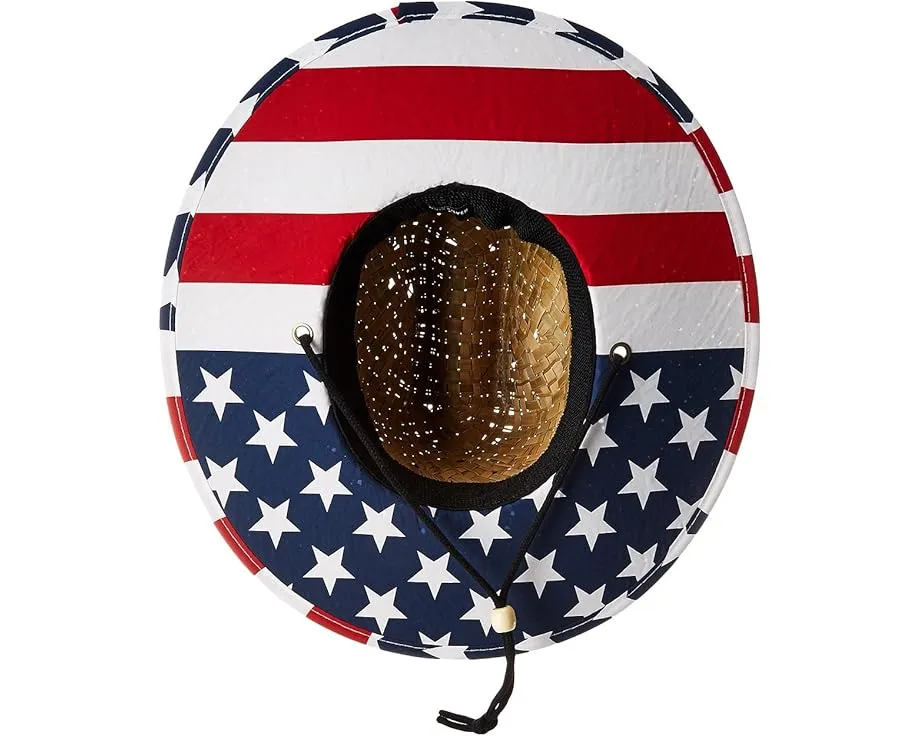 Пляжная шляпа Quiksilver Pierside из соломы с широкими полями