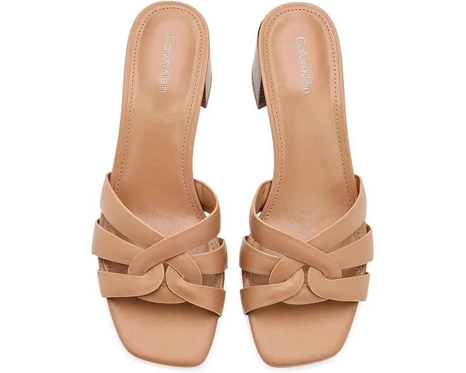 Сандалии Calvin Klein Vellina с квадратным носком и средним каблуком