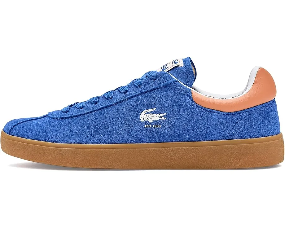 Кроссовки Lacoste Baseshot из замши с кожаными деталями