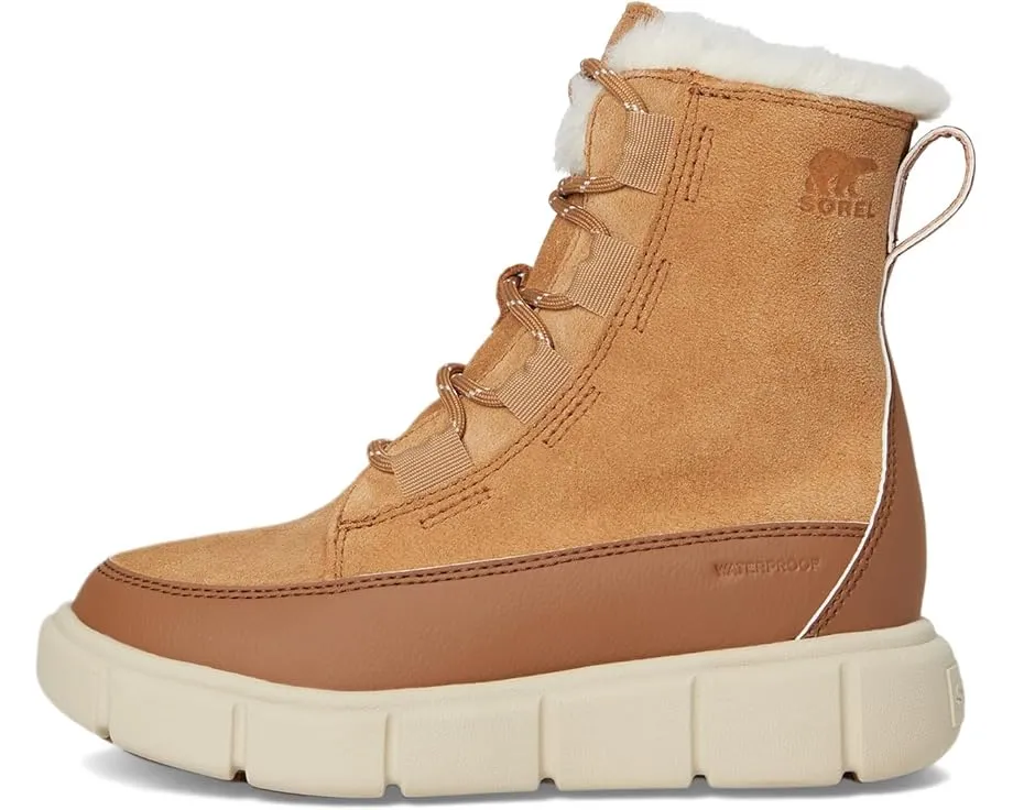 SOREL Детские ботинки Childrens Explorer III Lace WP с утеплителем 100г и боковой молнией