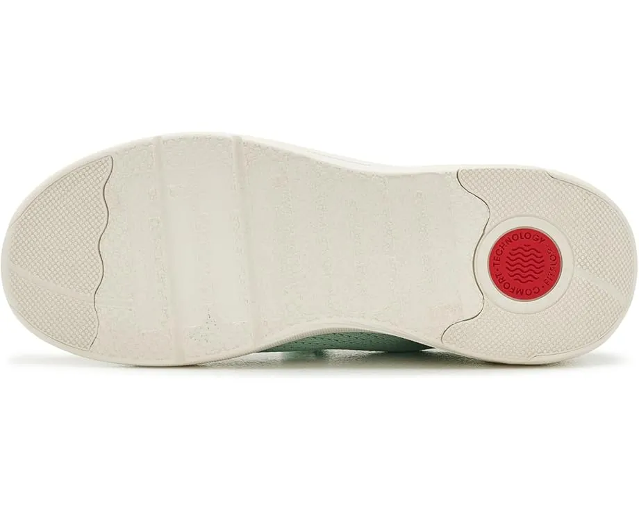 Кроссовки FitFlop Super-Q без шнуровки из трикотажа с кристаллами