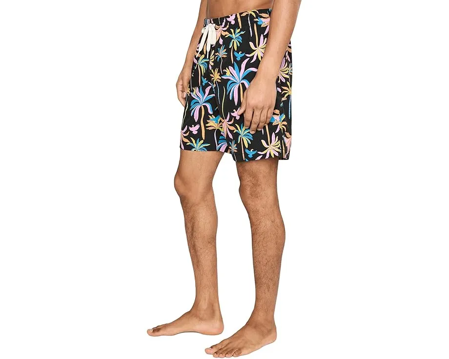 Плавки Chubbies The Black Light Nights 7 дюймов с карманом на молнии