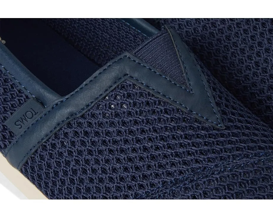 Классические слипоны TOMS Alpargata с эластичной вставкой