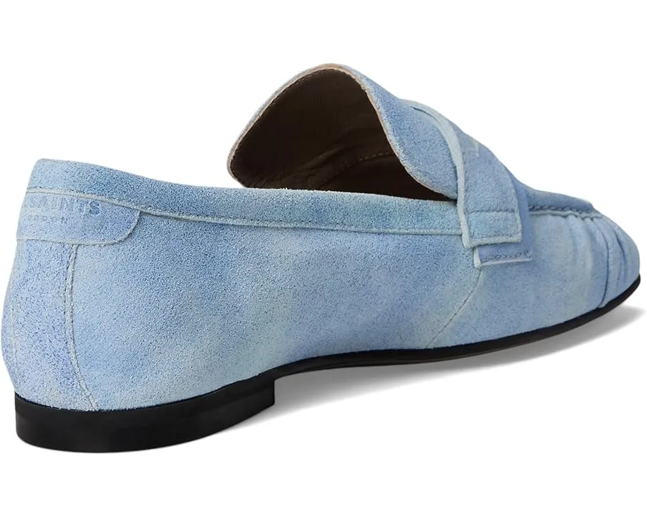 AllSaints Лоферы Sapphire из замши с пенни-кипером